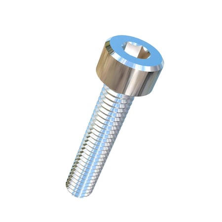 M4-0.70 Socket Head Cap Screw, Plain Titanium, 20 Mm Length